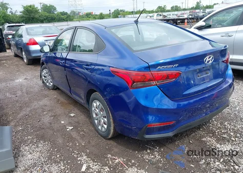 2018 Hyundai Accent Se from USA, damaged, VIN 3KPC24A37JE005776